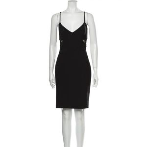 NEW Mason by Michelle Mason V-Neck Sheath Dress